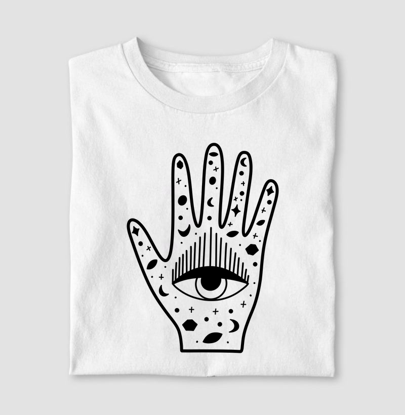 Mão Com Olho Místico