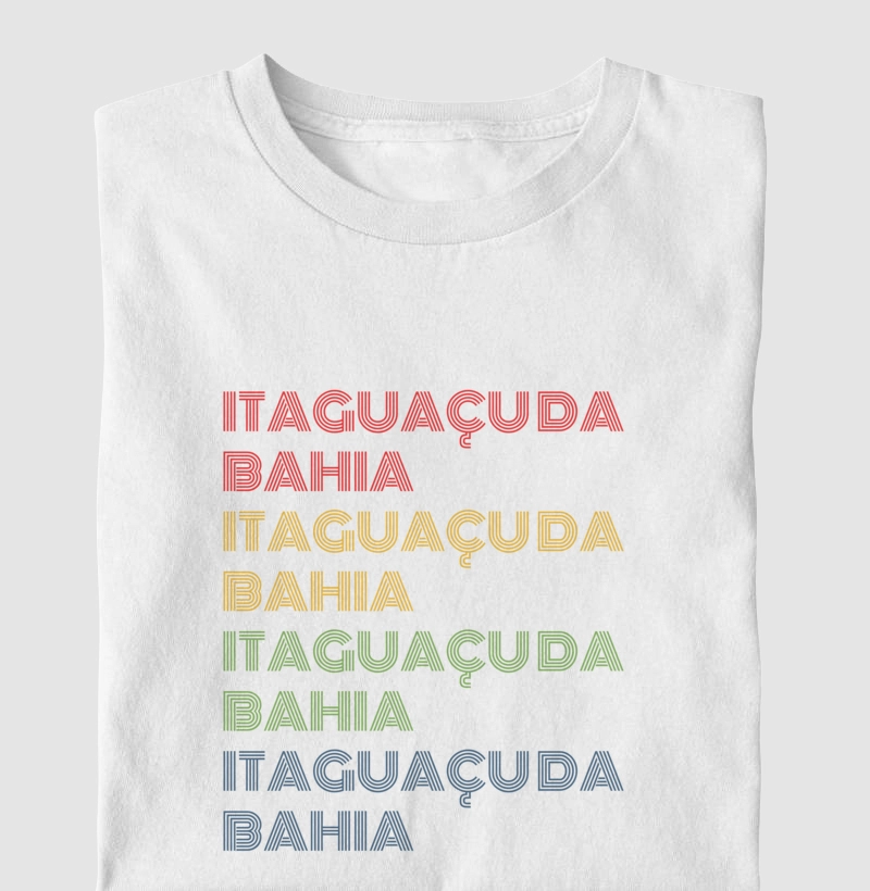 Itaguaçu da Bahia Letreiro Retrô