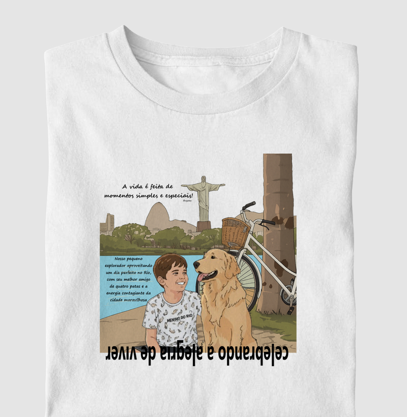 Estampa Menino do Rio - RJ