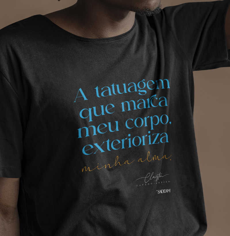 Saddam Tattoo Frase