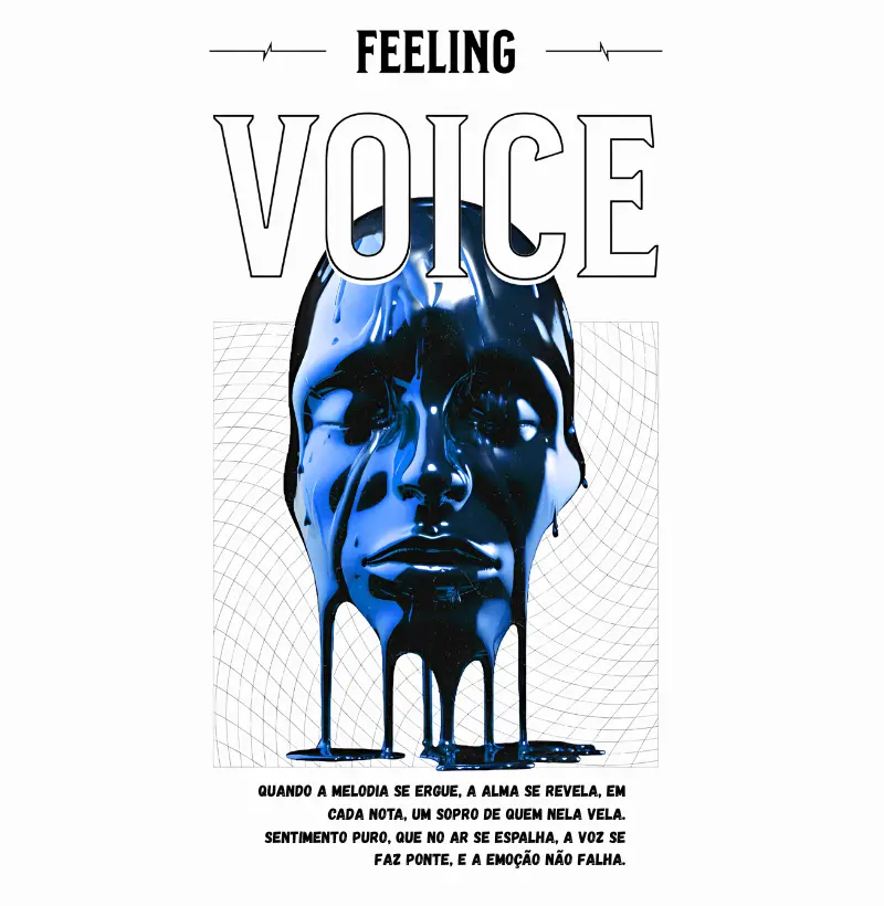 Suéter Moleton - Feeling Voice