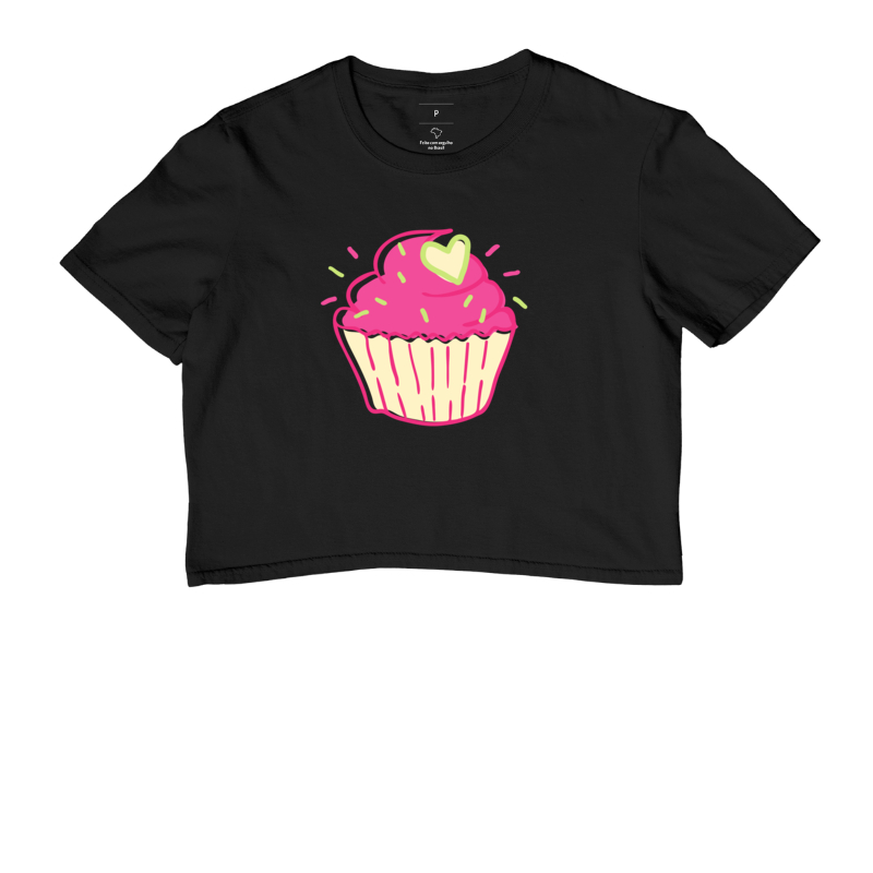 Cropped Heart Cake