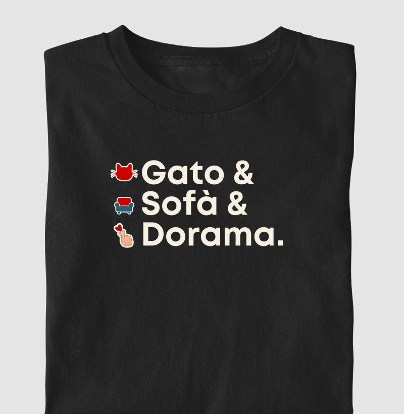 Gato & sofá & dorama.