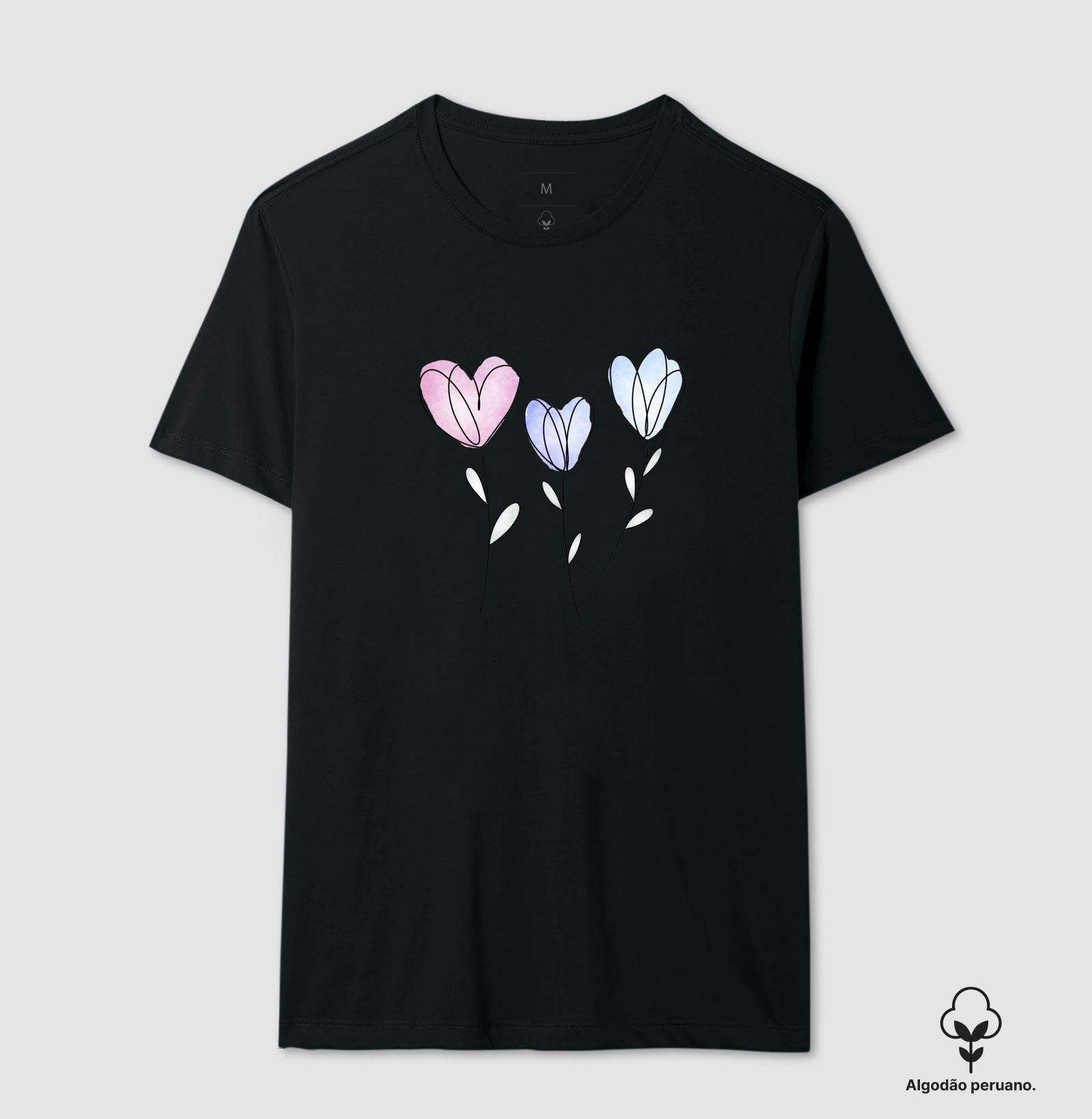 Camiseta Flores