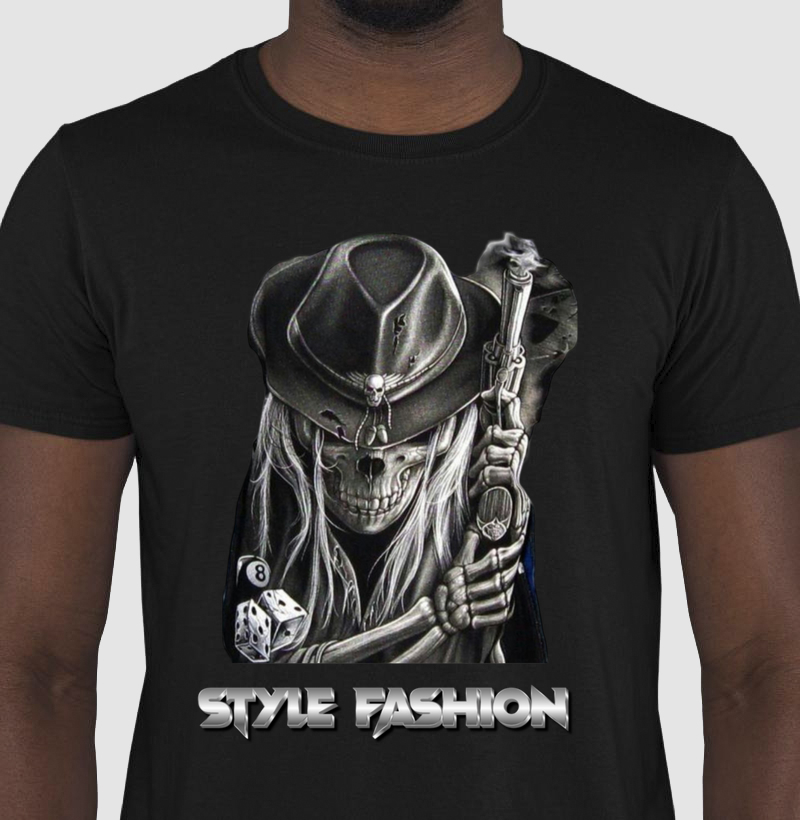 caveira armada coleção masculina
