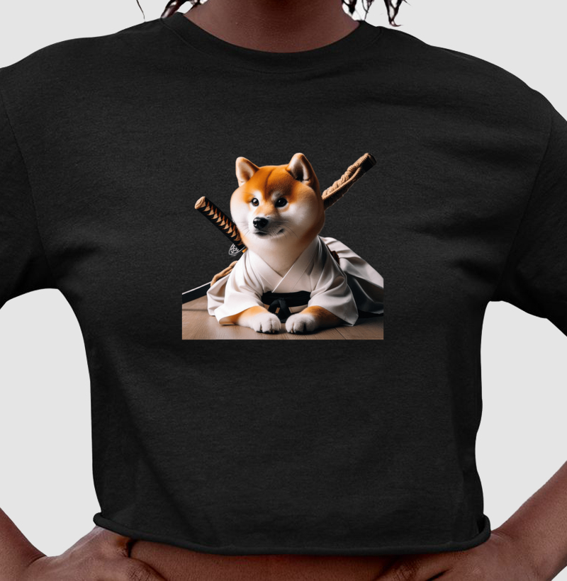 Shiba inu Samurai