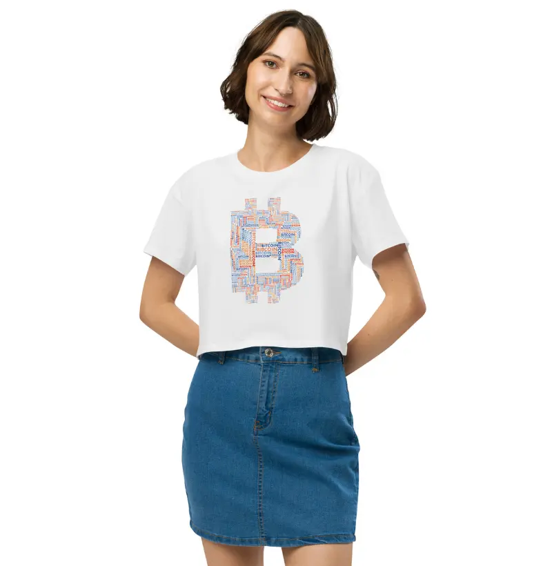 Cropped Crypto Style Bitcoin