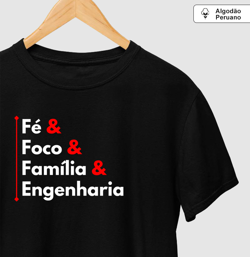 Fé & Foco & Família & Engenharia