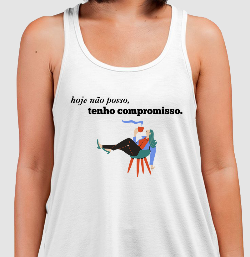 Hoje não posso, tenho compromisso (versão fem)