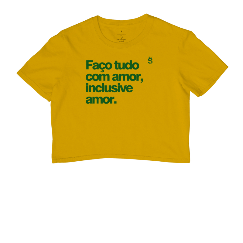 Faço tudo  com amor inclusive  amor