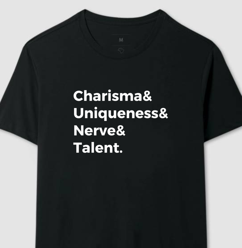 Charisma Uniqueness Nerve Talent