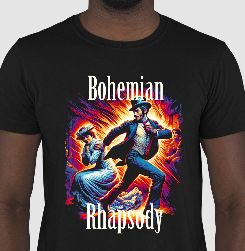 Camiseta Bohemian Rhapsody