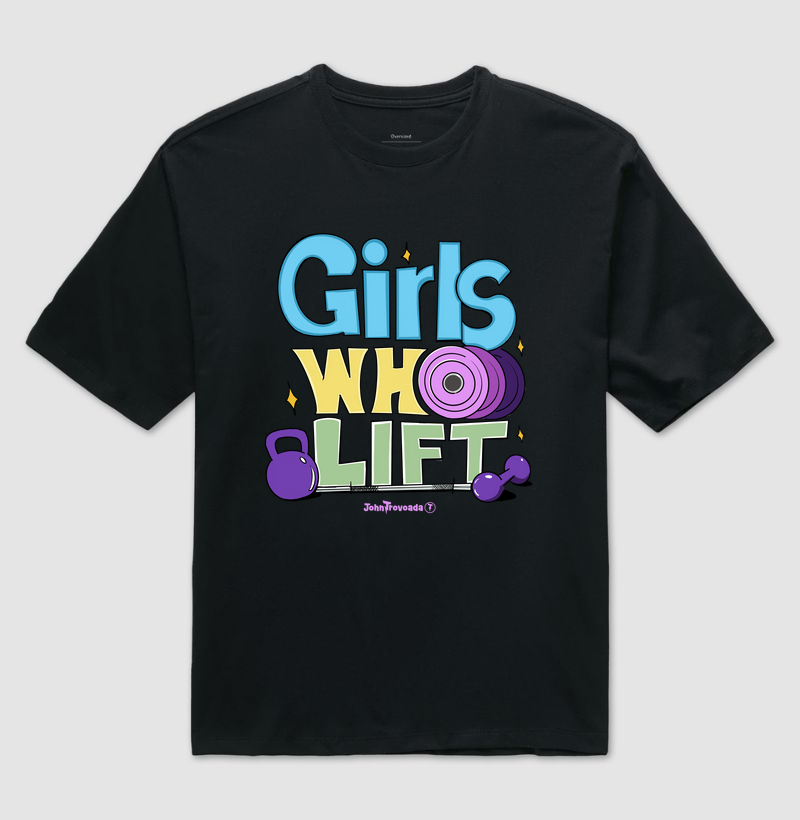 Oversized Girls Who Lift