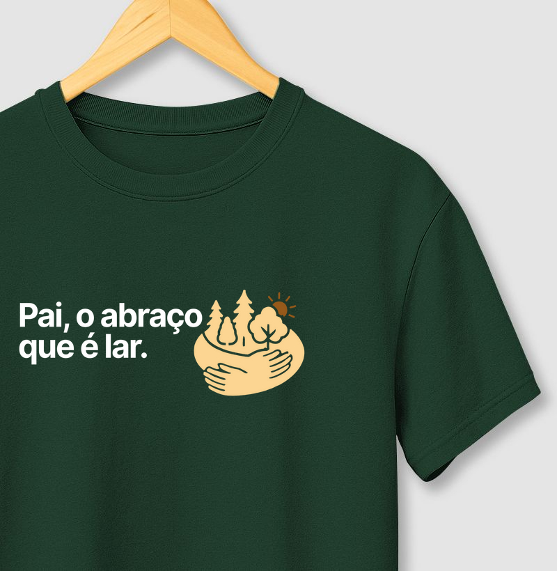 Pai, o abraço que é lar