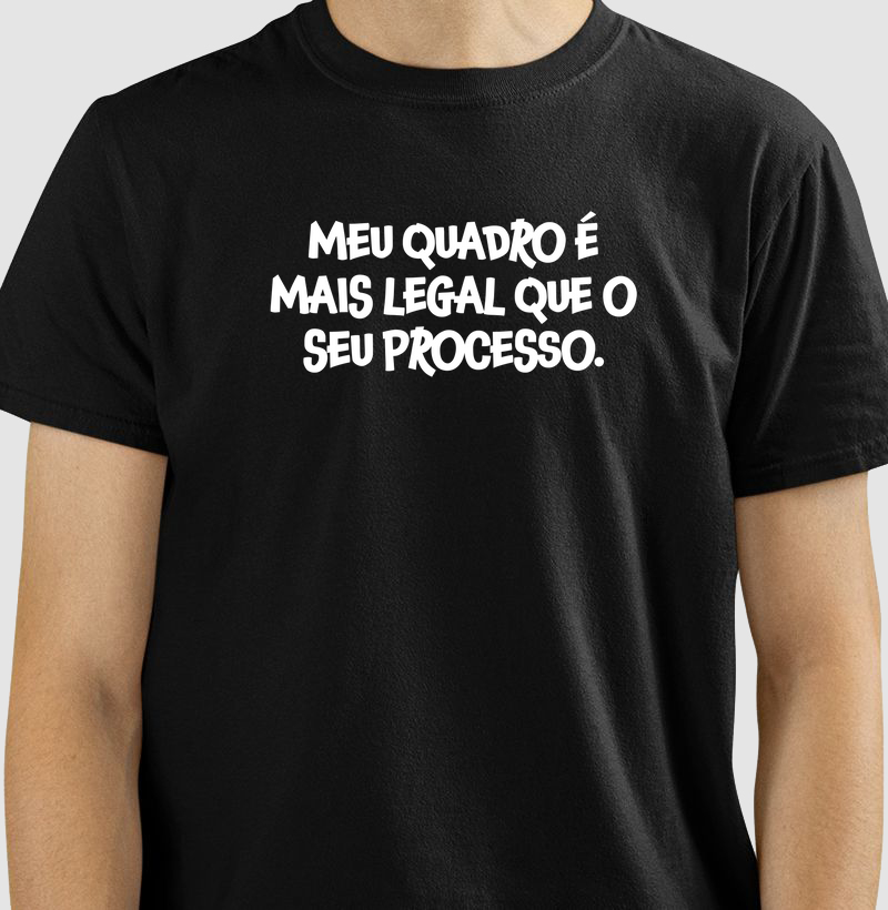 Meu quadro é mais legal que o seu processo.