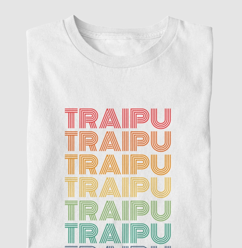 Traipu Letreiro Retrô