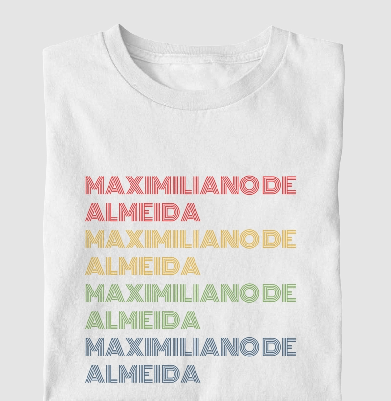Maximiliano de Almeida Letreiro Retrô