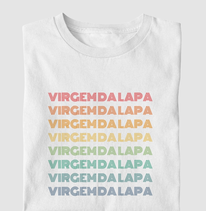 Virgem da Lapa Letreiro Retrô