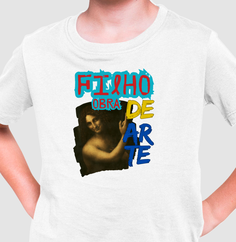 Filho Obra de Arte - Leonardo da Vinci