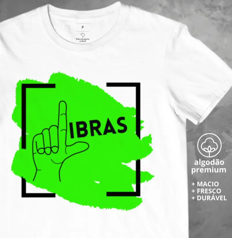 Camiseta Libras