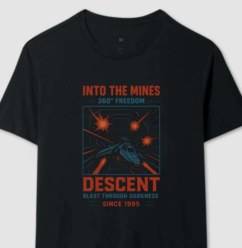 Into The Mines Descent Retro Series
