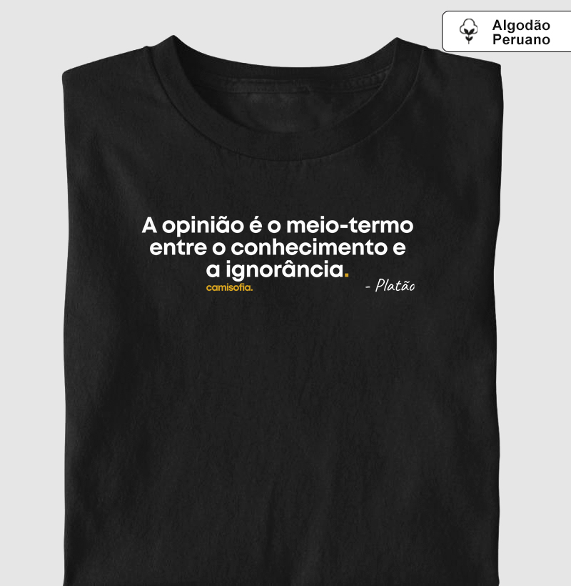 Platão - Opinião: O Meio-Termo Entre Conhecimento e Ignorância"