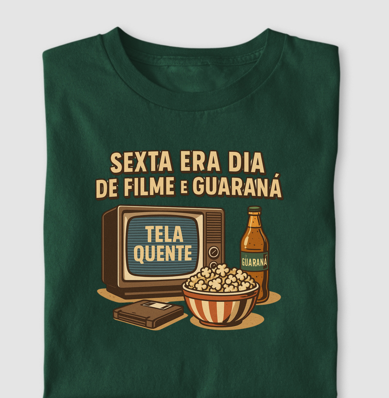 Camiseta Sexta dia de filme