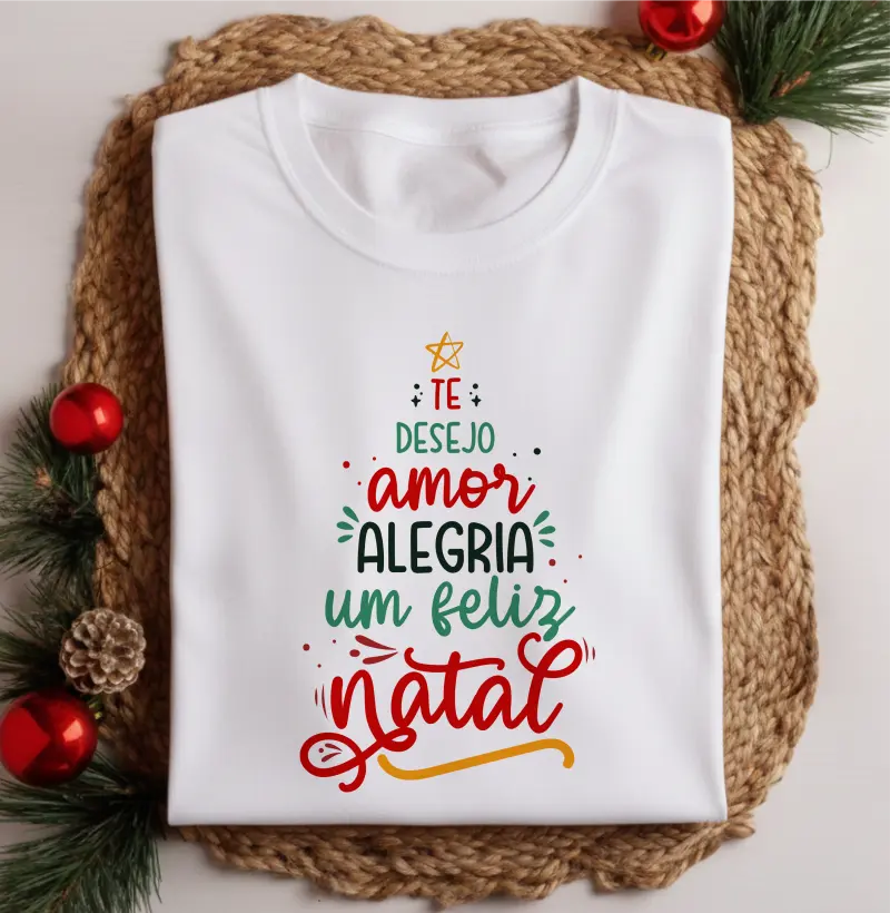 Camiseta Feliz Natal
