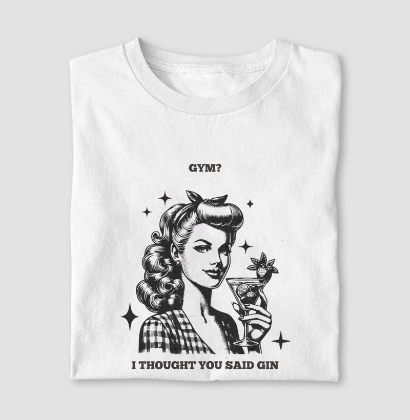 Gym? I thought you said gin