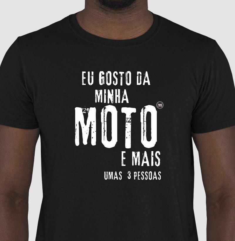 Eu gosto da minha moto!