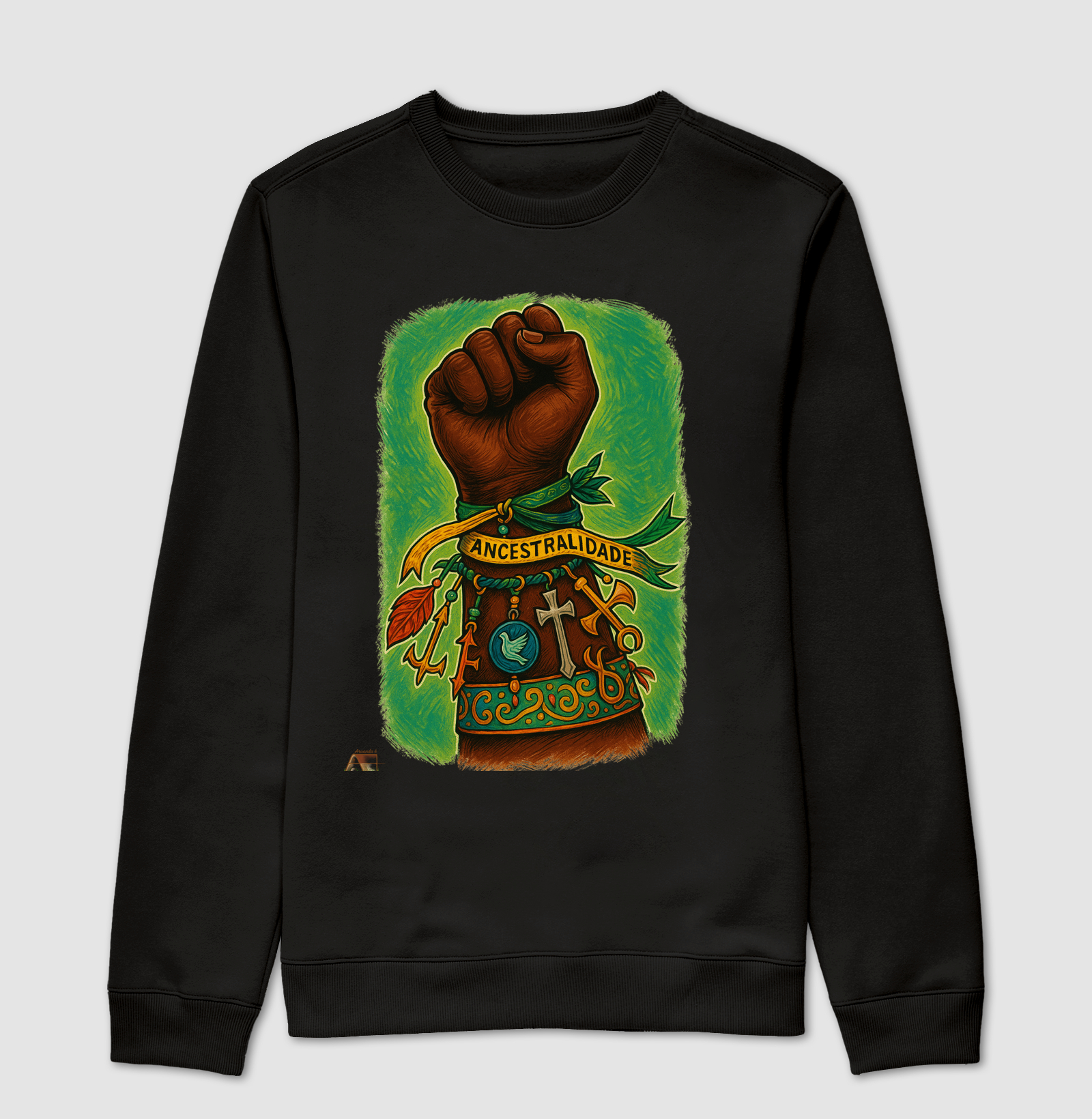 Camiseta Ancestralidade 100% Algodão