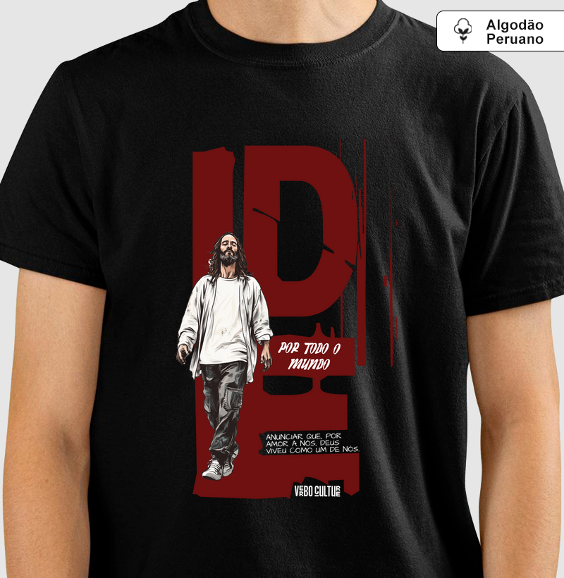 CAMISETA "IDE AO MUNDO"