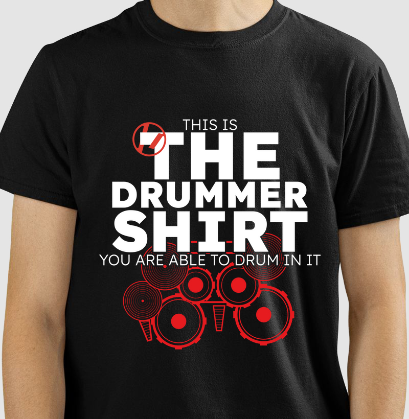 The Drummer Shirt - Claro