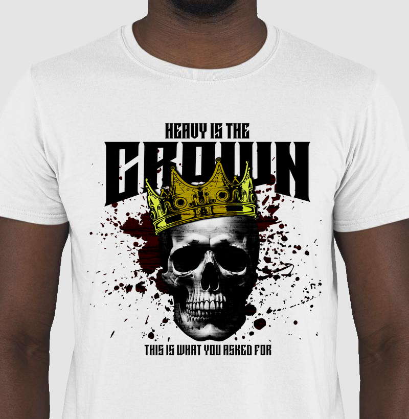 Camiseta Basic Heavy Is The Crown 