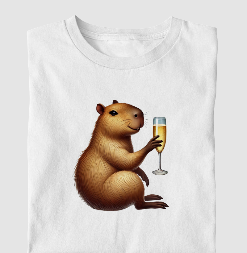 Camiseta Capivara Espumante
