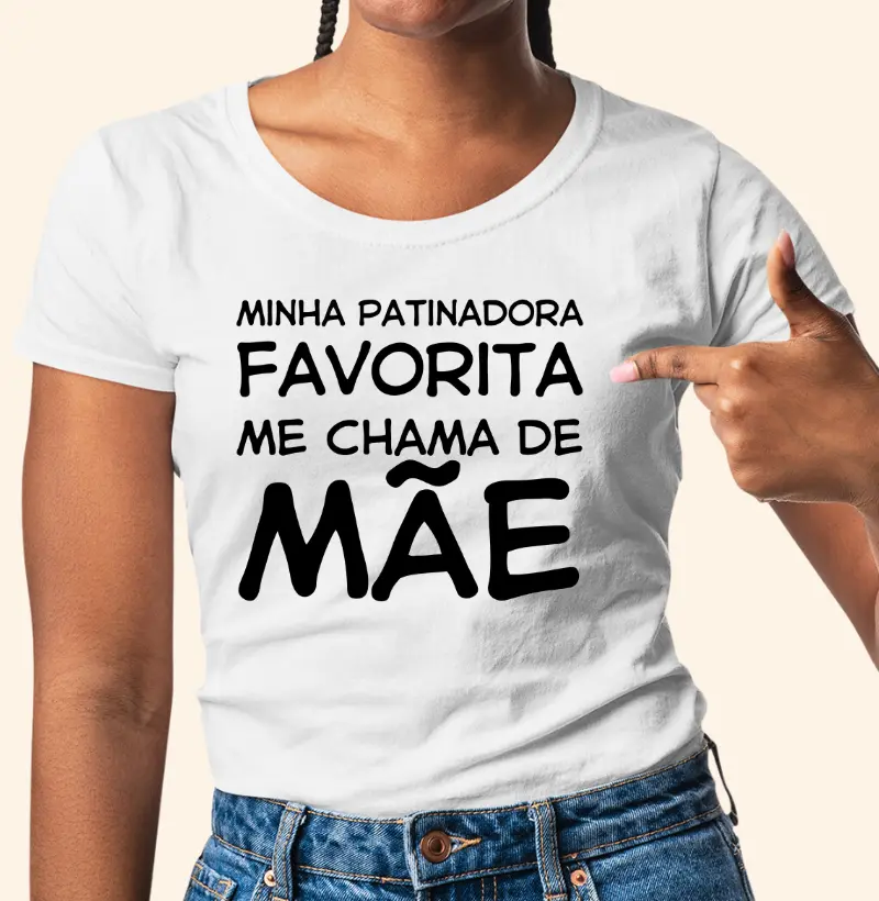 Minha patinadora favorita me chama de mãe