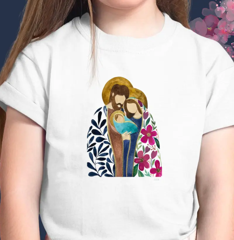Infantil - Sagrada Família - Aquarela color