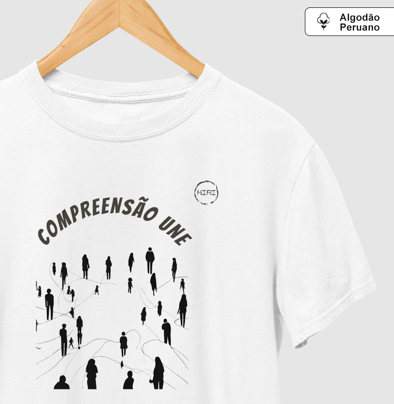 Camiseta Premium KIRI - Compreensão Une - Min