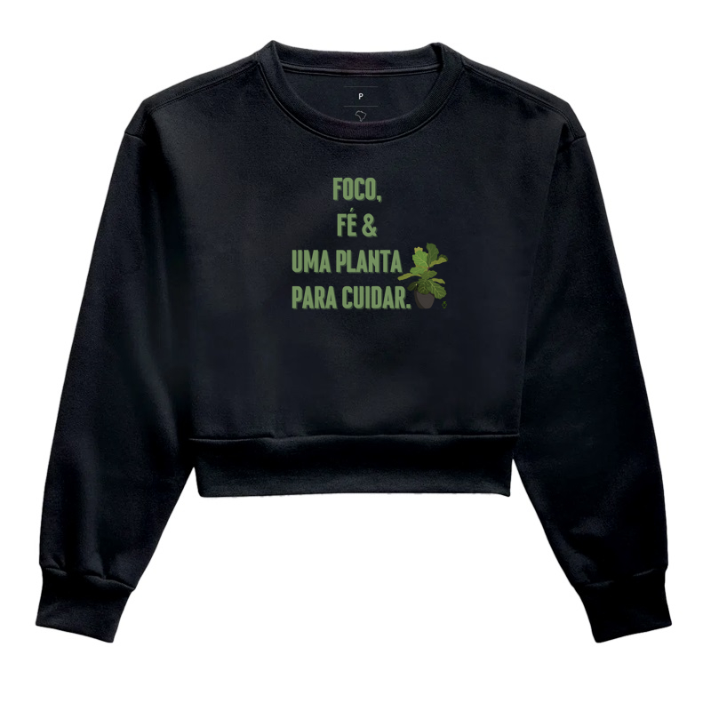 Foco, fé e uma planta para cuidar