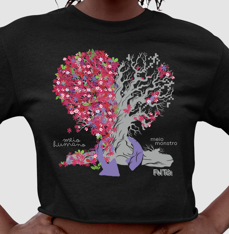 CROPPED "HUMANOS E MONSTROS" / ÁRVORE-CORAÇÃO