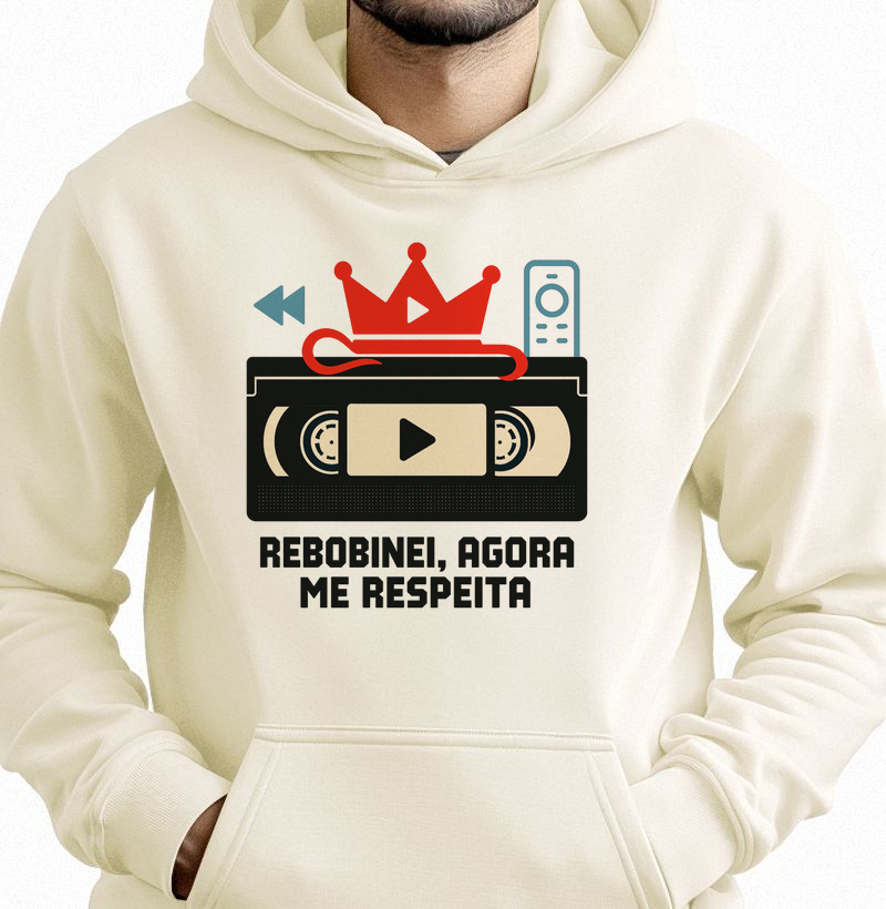Rebobinei, me respeita