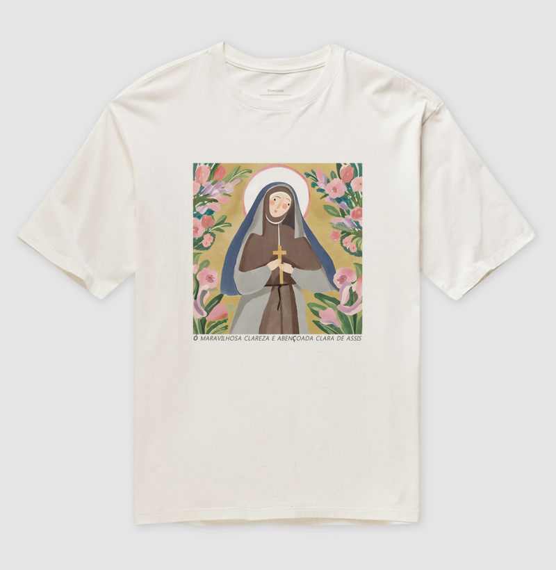 Camiseta Santa Clara de Assis