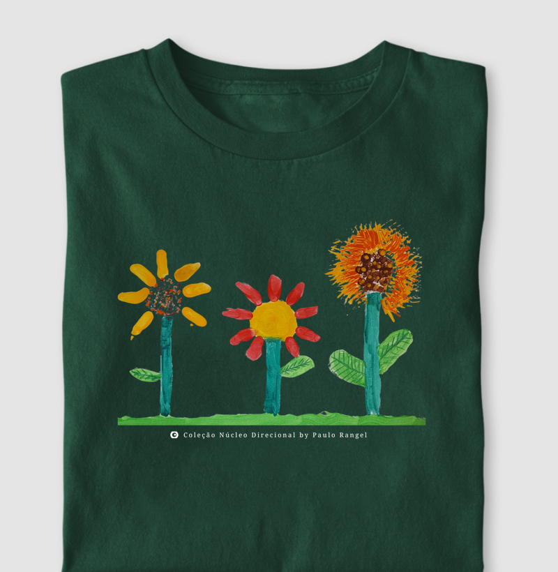 Camiseta Adulto Jardim by Paulo Rangel