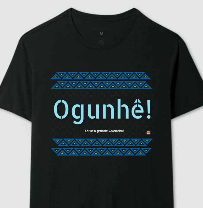 Camiseta Ogunhê! - Ogum