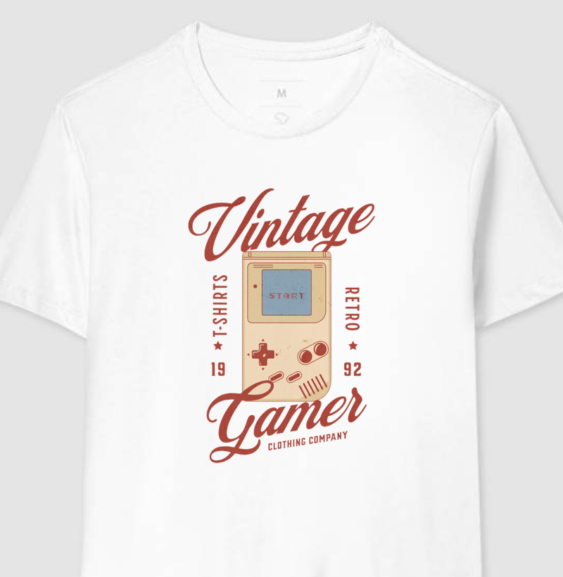 Camiseta Gamer Retro 