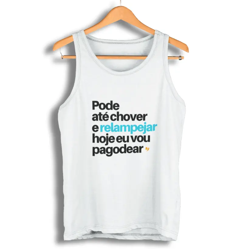 Pode até chover e relampejar