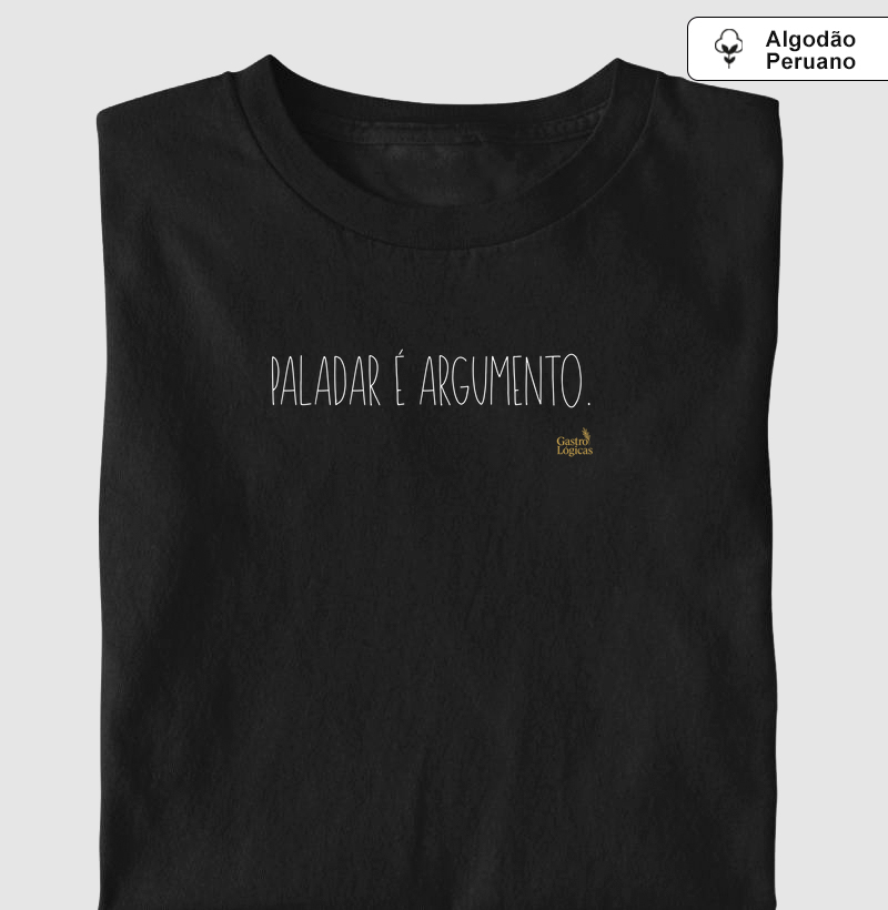 Paladar é argumento.