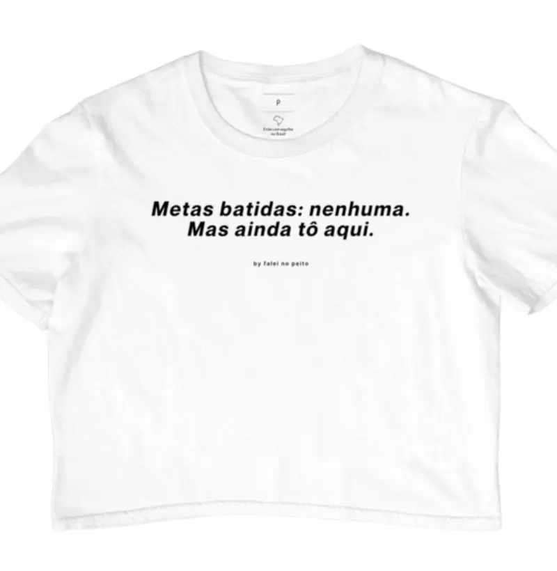 Metas batidas: nenhuma. Mas ainda tô aqui.