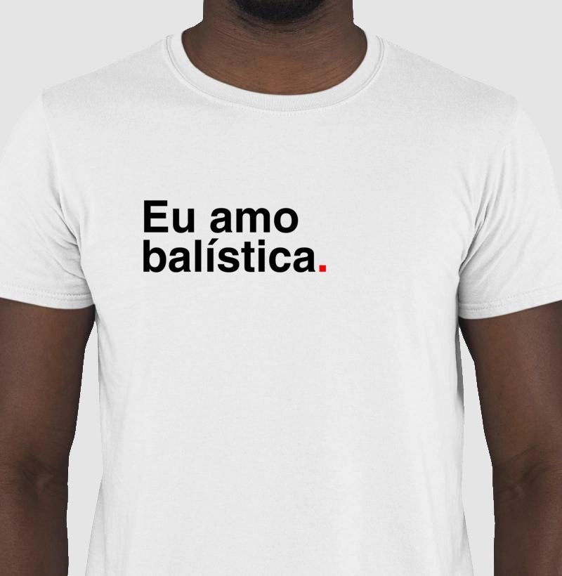T-Shirt Balística Branca