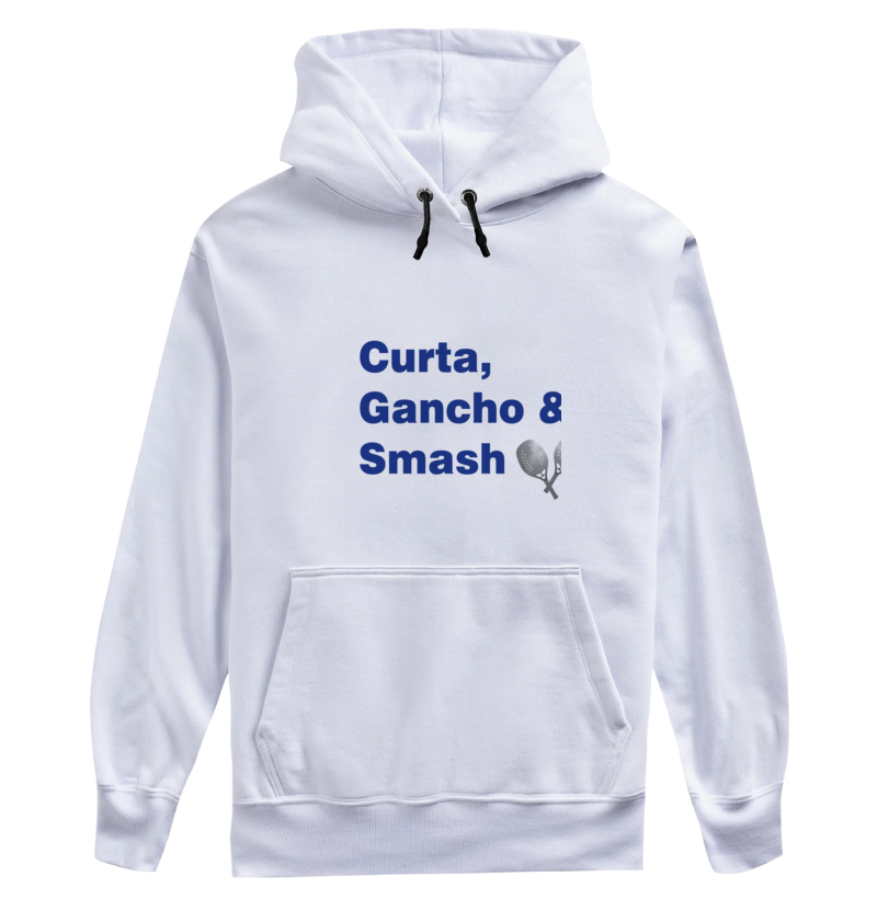 Moleton Branco Curta, Gacho & Smash